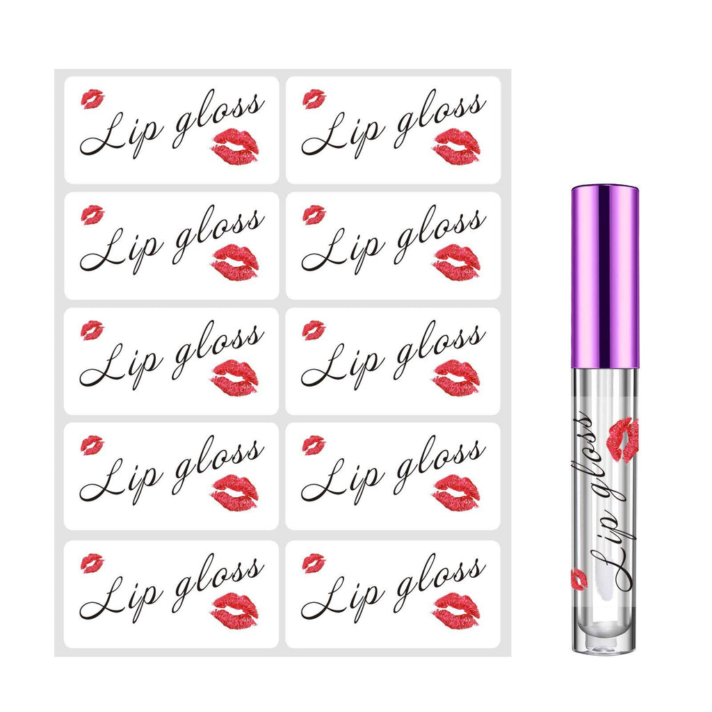 [Australia] - OTTAND Clear Lip Gloss Labels, lip gloss stickers Design A 