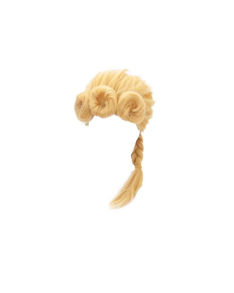 [Australia] - Coskidz Men's Giorno Giovanna Golden Wind Cosplay Wig 