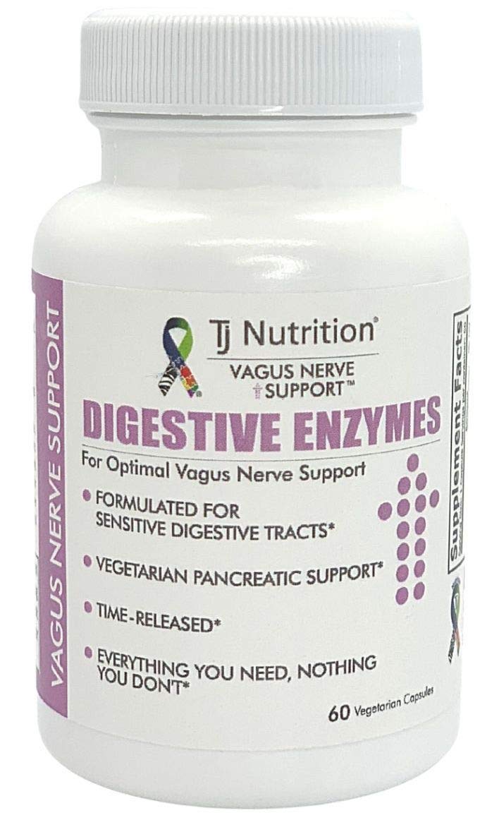 [Australia] - Digestive Enzymes - Vagus Nerve Support™ | Formulated for Sensitive Digestive Tracts | Vegetarian Pancreatic Support | Time-Released | 