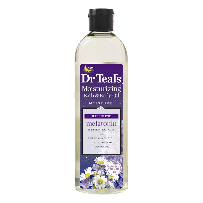 [Australia] - Dr Teal's Melatonin Essential Oil Moisturizing Bath & Body Oil 8.8oz 