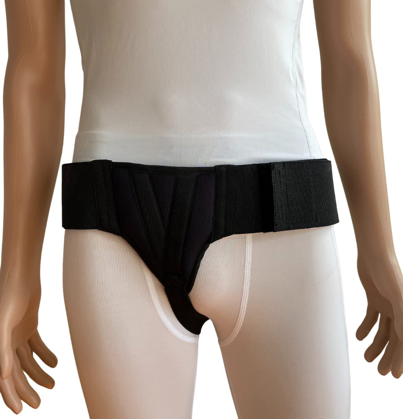 [Australia] - Hernia Gear Right Side Inguinal Hernia Groin Belt Black (XL 44-48) XL 44-48 