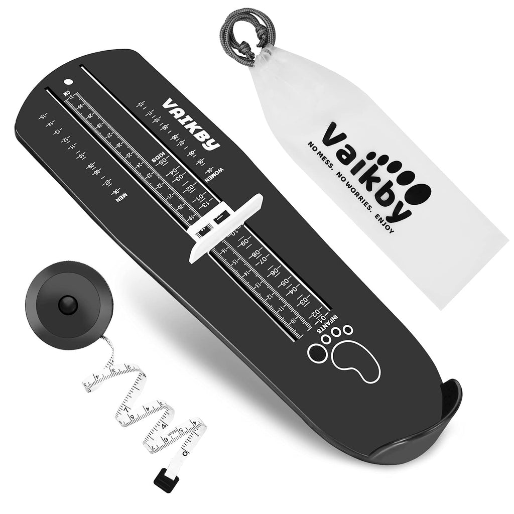 [Australia] - Vaikby Foot Measurement Device, Shoe Sizer Measuring Devices Ruler Sizer for Kids Adults, Buy Kids Shoes Online Simply with a Foot Measuring Device 