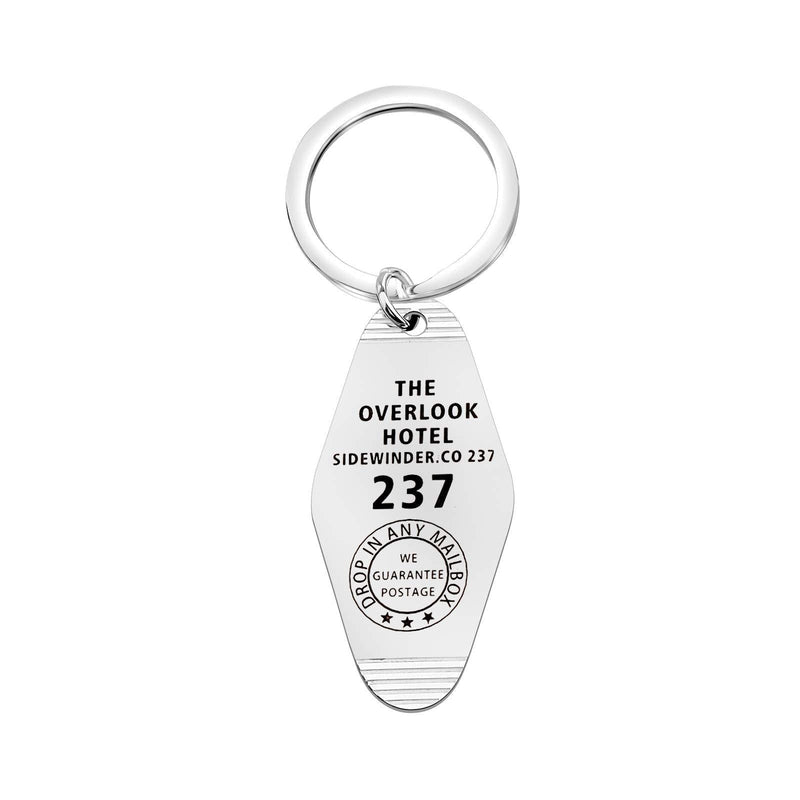 [Australia] - FOTAP The Shining Inspired Gift Overlook Hotel Room 237 Keychain Hand Stamped Key Tag 