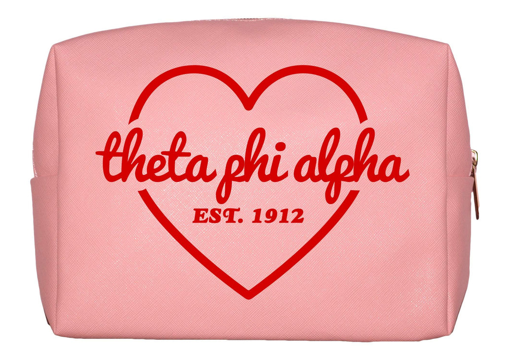 [Australia] - Theta Phi Alpha Sorority Pink Makeup Bag 