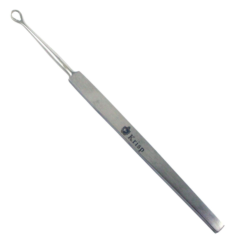 [Australia] - Ear Wax Removal Kit - Ear Q Tip Pick Curette Cleaning Reusable Earwax Cleaner Remover Medical Grade Stainless Steel Tool by Krisp Beauty 