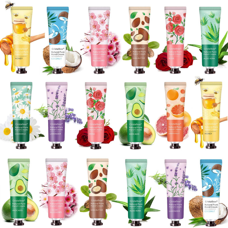 [Australia] - 18 Pack Hand Cream Gift Set, Hand Lotion for Dry Cracked Hands,Working Hands &Body, Bulk Hand Lition Moisturizing Hand Cream Travel Size Hand Lotion for Women Mom Girls Her Wife Grandma 1# 