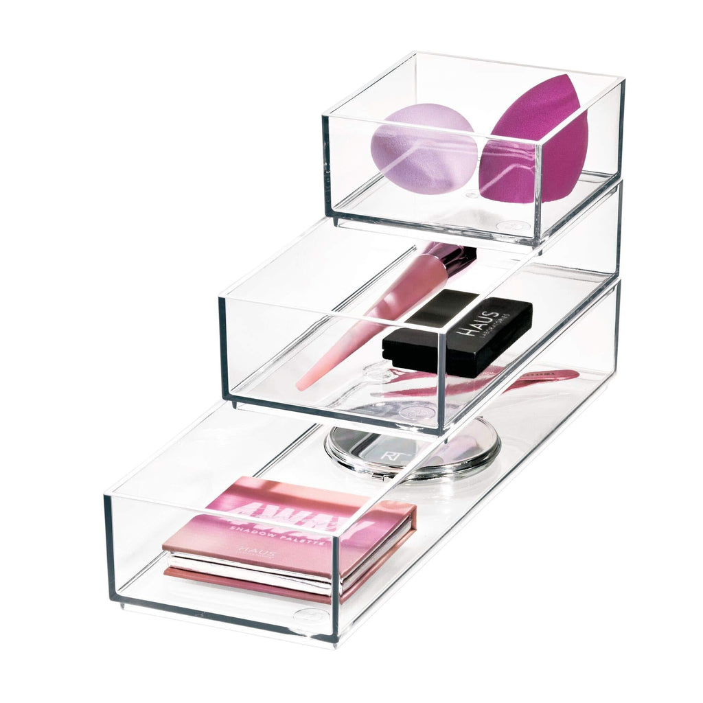 [Australia] - iDesign Signature Series by Sarah Tanno Cosmetic Organizer, 3 Piece Set 