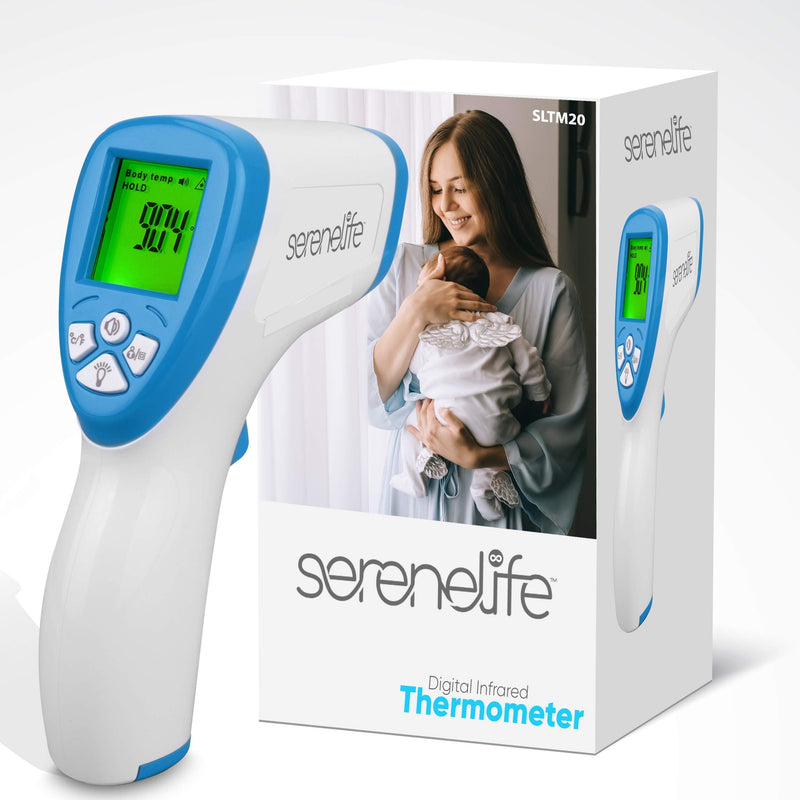 [Australia] - Infrared Digital Professional Thermometer, Non-Contact Touchless Forehead Thermometer for Adults and Kids, Accurate Instant Readings with Fever Alarm, Memory Recall and 3 in 1 Digital LCD Display 