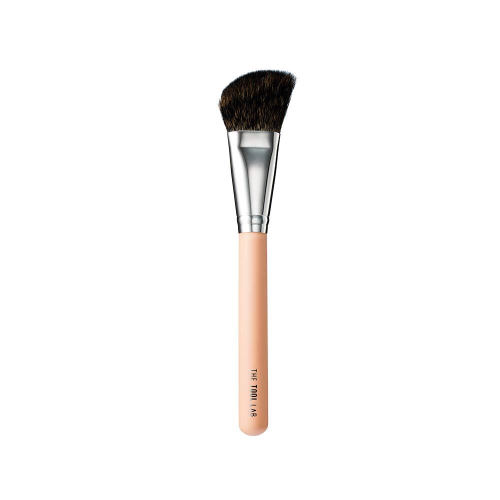 [Australia] - THE TOOL LAB 158 Face Contour Brush - Soft Squirrel Hairs Angled Bristles Contour Powder Blush Cheek Makeup Brush -Premium Quality Natural Hair Bristles Cosmetic 