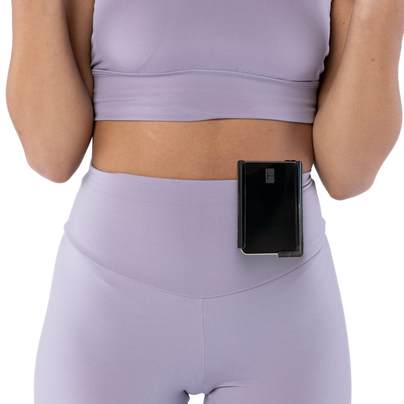 [Australia] - A1C Insulin Pump Case - Holder for T-Slim Diabetes Pump - No More Broken Clips - Positive Lock & Hinged Clip to Improve Reliability - Rotate 360 Degrees - Program, Refill, & Recharge without Removing Black 