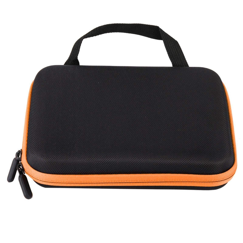 [Australia] - 63 Slots Essential Oil Carrying Case, Portable Essential Oil Storage Organizer Bag with Foam Insert and Carrying Handle for Travel(orange) orange 