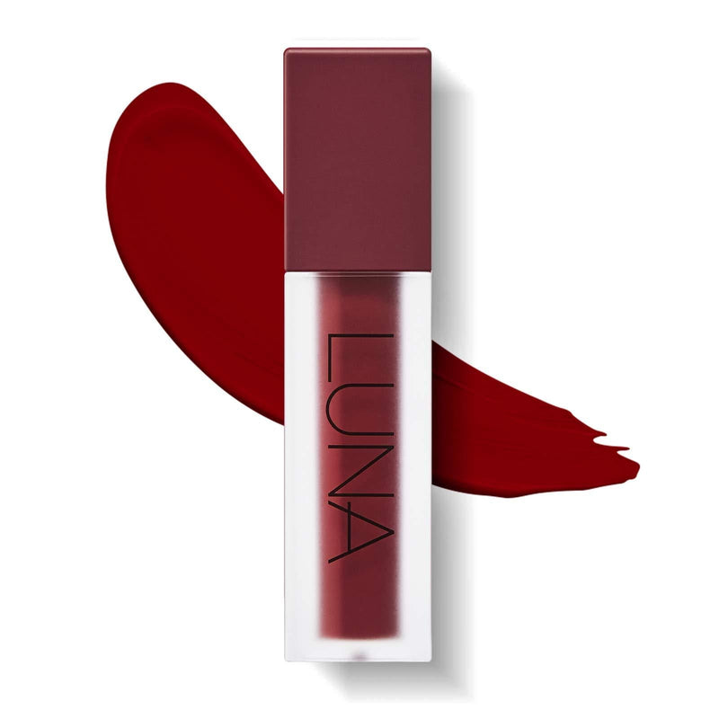 [Australia] - AEKYUNG LUNA Matte Leather Lip Stain, Velvet Matte Liquid Cream Lip, Highly Pigmented Color | 05 Dangerous 