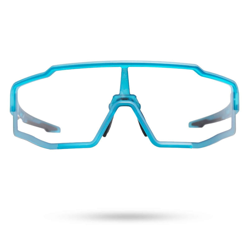 [Australia] - ROCK BROS Photochromic Cycling Sunglasses for Men Women Bike Sports Glasses Blue 