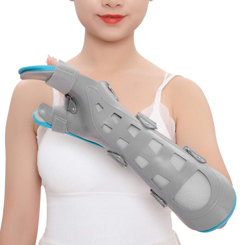 [Australia] - Wrist Support Brace Splint, Carpal Tunnel Arm Support Stroke Resting Hand Splint Night Immobilizer Muscle Atrophy Rehabilitation for Hand for Tendinitis Sports Injuries Pain Relief(Left) Left 