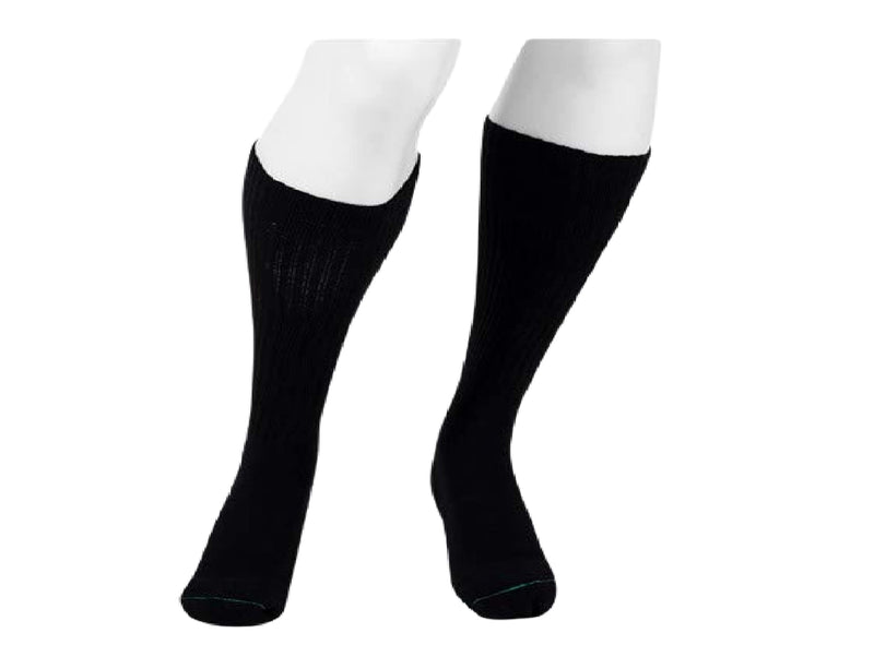[Australia] - Juzo Power Comfort 15-20 mmHg Knee High Closed Toe Compression Sock Large Retro Black 