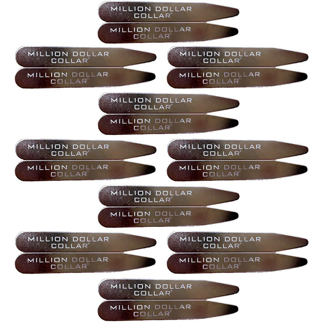 [Australia] - Million Dollar Collar - Metal Collar Stays - 10 SETS 