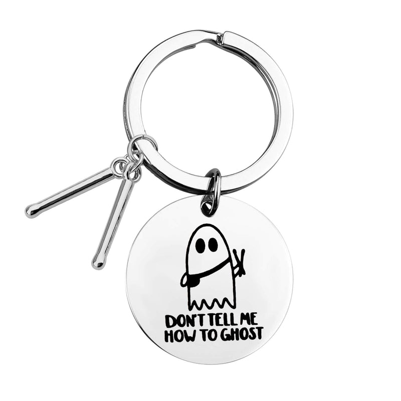 [Australia] - Lywjyb Birdgot Julie and The Phantoms Gift Julie and The Phantoms Inspired Gift Sunset Curve Gift Don't Tell Me How to Ghost Keychain How to Ghost ky 