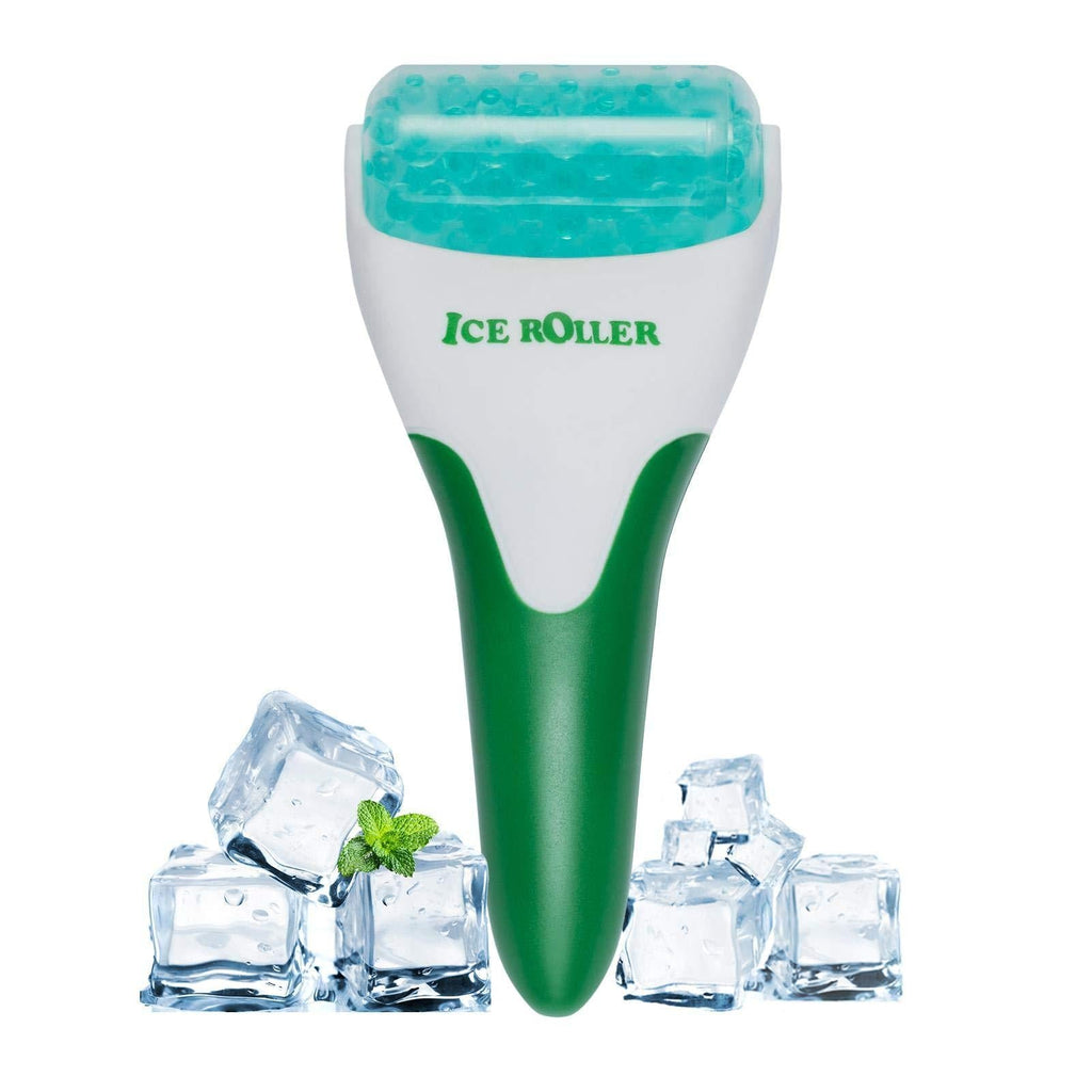 [Australia] - Ice Roller for Face & Eye Puffiness Relief (Migraine, Pain Relief and Minor Injury) | Face Ice Roller Skin Care (Tightening Skin, Wrinkle Reduction and Shrinking Pores) Colour Green 