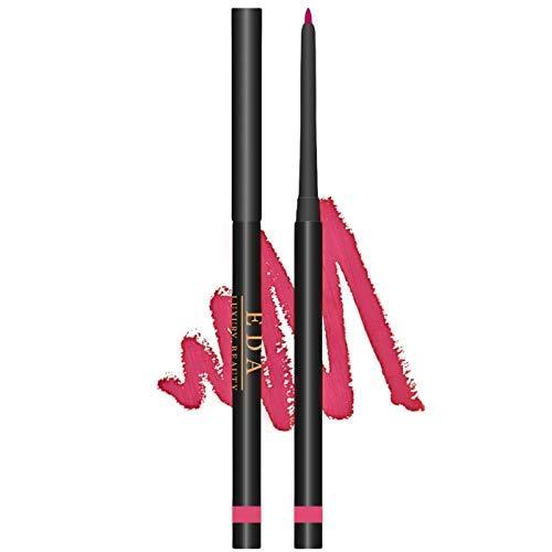 [Australia] - EDA LUXURY BEAUTY LOVE POTION PINK RETRACTABLE LIP LINER Creamy Smooth Formula High Pigmented Professional Makeup Long Lasting Waterproof Twist Up Mechanical Automatic Lip Color Pencil 