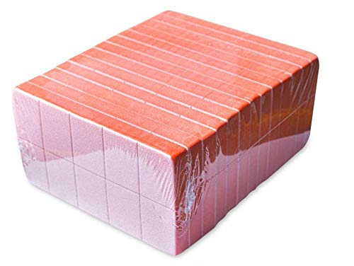 [Australia] - Bzbuy Nail Mini Orange Buffer Block File 100/180 Grit 2 Sided (130 Count) 