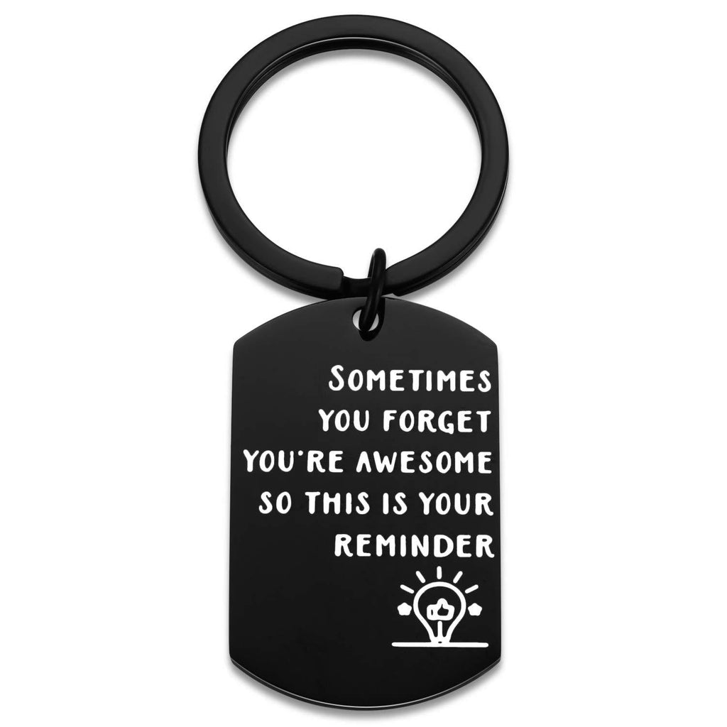 [Australia] - Inspirational Gifts for Women Sometimes You Forget You're Awesome So This is Your Reminder Birthday Gifts for Women Men Black Bulb 