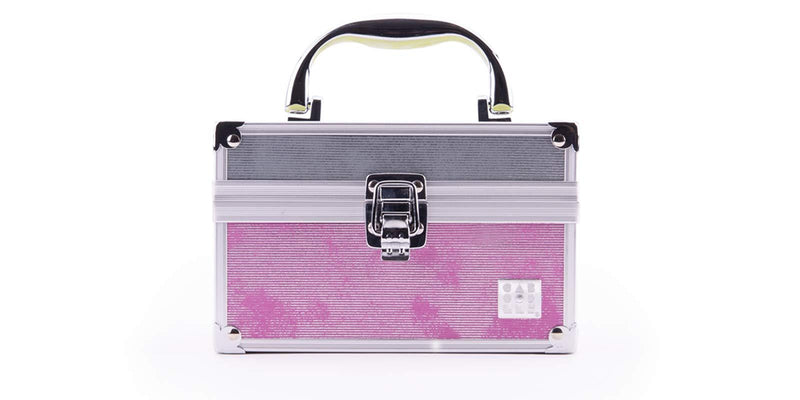 [Australia] - Caboodles Baby Train Case Small Cosmetic Storage Case With Secure Latch, Colorblock, 1 count 