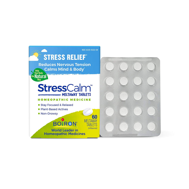 [Australia] - Boiron StressCalm for Relief of Stress, Anxiousness, Nervousness, Irritability, and Fatigue - 60 Count 60 Count (Pack of 1) 