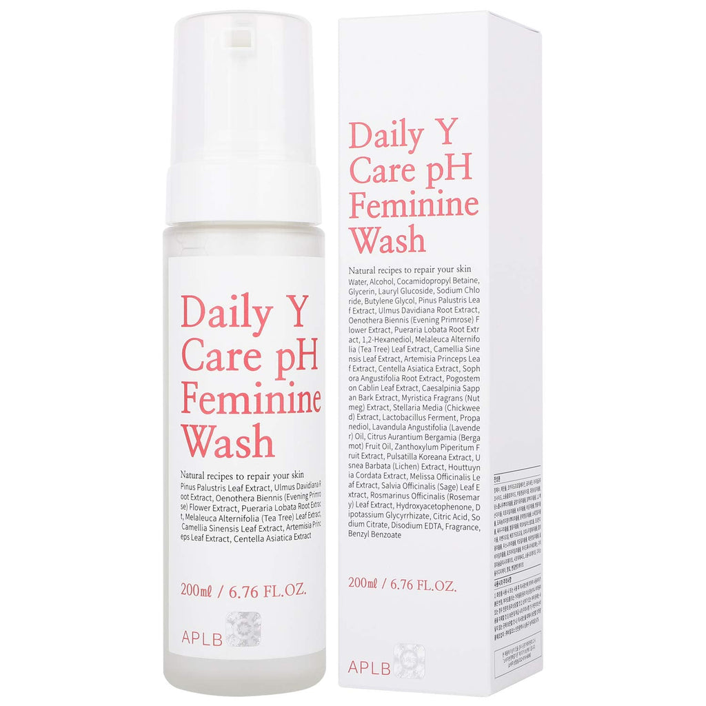 [Australia] - APLB Daily Y Care PH Feminine Wash 6.76fl.oz / pH Balanced, Detailed Feminine Wash for Women 