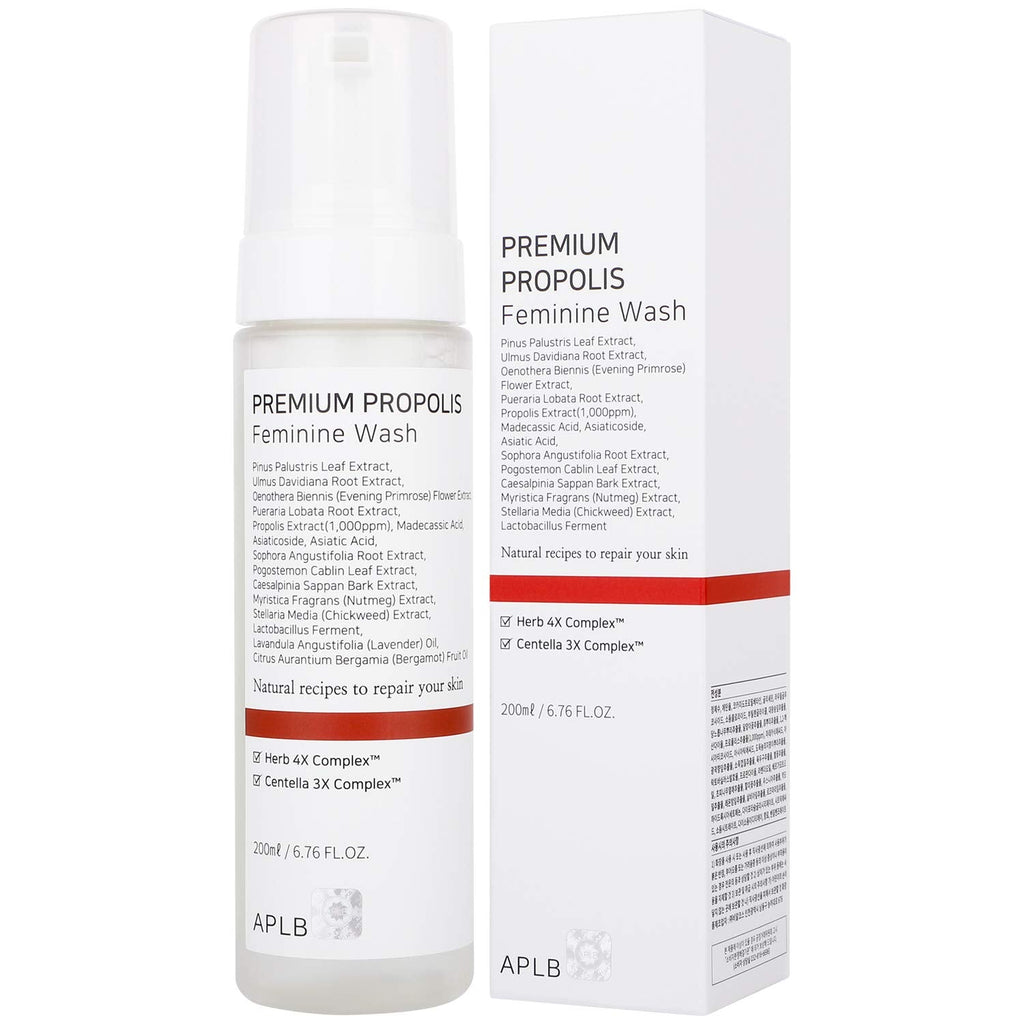 [Australia] - APLB Premium Propolis Feminine Wash 6.76fl.oz / Balanced Gentle Cleansing Intimate Wash, pH-Balanced 