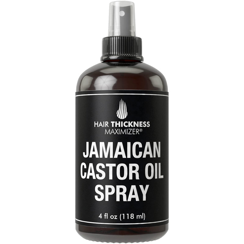 [Australia] - Organic Jamaican Black Castor Oil Spray For Hair Growth. Pure + Unrefined Extra Dark Tropical Oils For Thickening Hair, Eyelashes, Eyebrows. Avoid Hair Loss, Thinning Hair for Men + Women Cold Pressed 