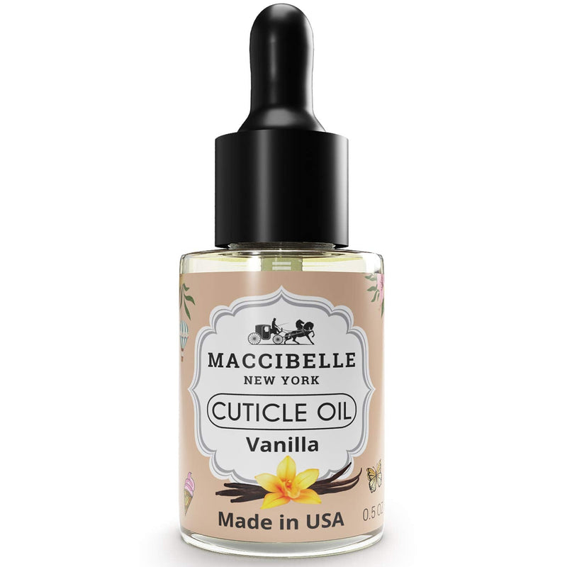 [Australia] - Maccibelle Cuticle Oil 0.5 oz for Dry Cracked Cuticles (Sweet Vanilla) Sweet Vanilla 