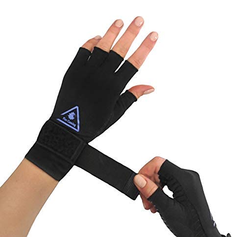 [Australia] - Flex Gaming Gloves - Copper Infused Compression Gamer Gloves With Adjustable Strap X-Large 