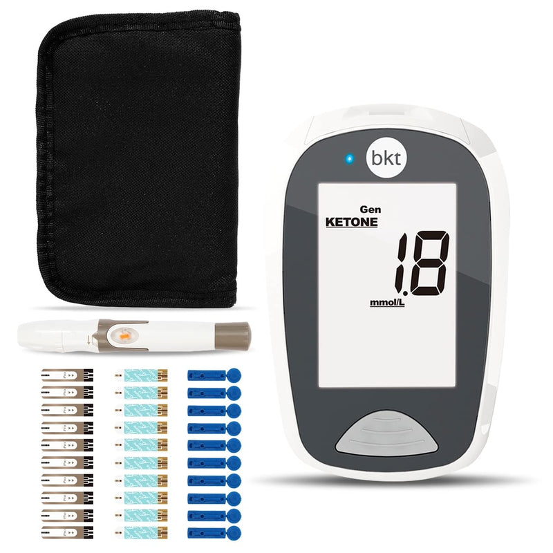 [Australia] - BEST KETONE TEST  |  Dual Blood Ketone and Blood Glucose Test Meter (TD-4279)  |  Complete Value Kit 