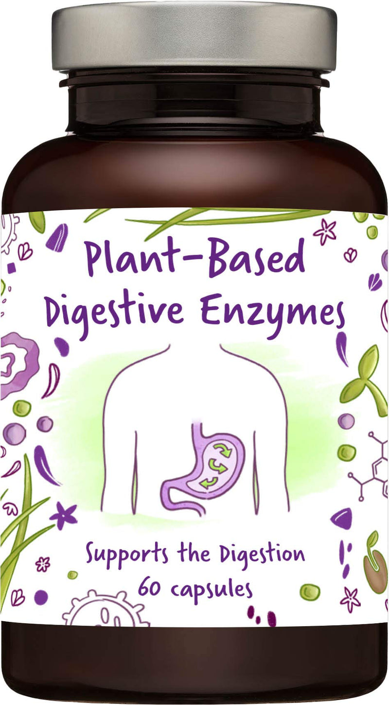 [Australia] - Plant-Based Digestive Enzymes by Kala Health – Plant Based high-Activity enzymes from Fermentation – Stable enzymes That Resist Stomach Acid for Optimal Intake – optimizes The Breakdown of Food (60) 