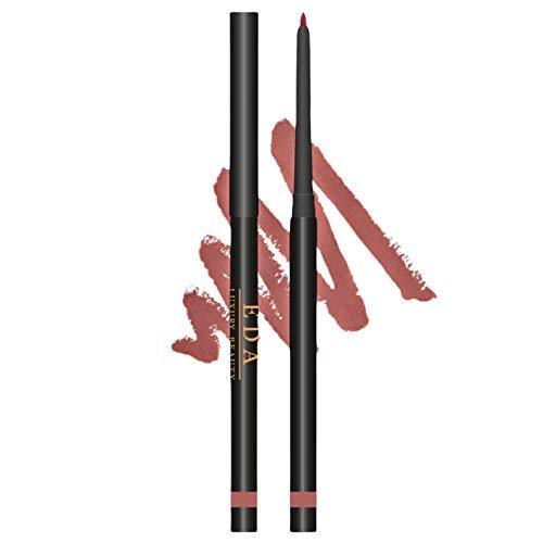 [Australia] - EDA LUXURY BEAUTY SUGAR GLAM MAUVE PINK RETRACTABLE LIP LINER Creamy Smooth Formula High Pigmented Professional Makeup Long Lasting Waterproof Twist Up Mechanical Automatic Lip Color Pencil 