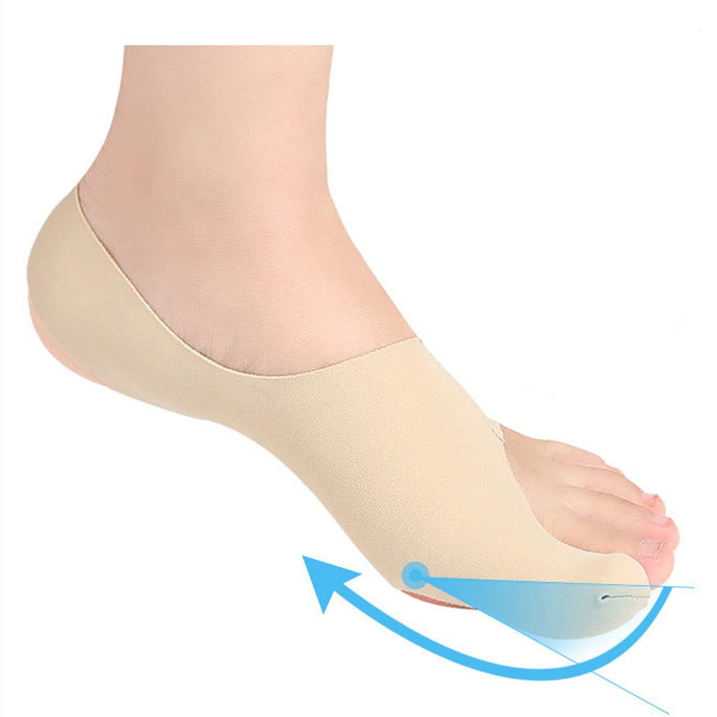 [Australia] - 2 Pairs Bunion Splint Bunion Corrector, Bunion Socks for Hallux Valgus Bunion Pain Relief, Corrector Bunion for Sport - Big Toe Straightener(S) S 