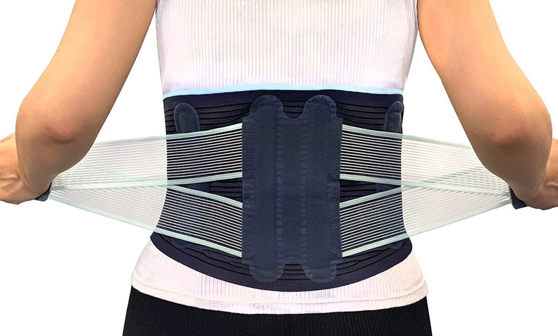 [Australia] - AllyFlex Sports® Lumbar Support - Back Brace For Men & Women Ergonomic Design and Lightweight Breathable Material Provide Back Support and Pain Relief for Waist - XS/S (25.0'' - 31.5'') XS/S (25.0'' - 31.5'') 