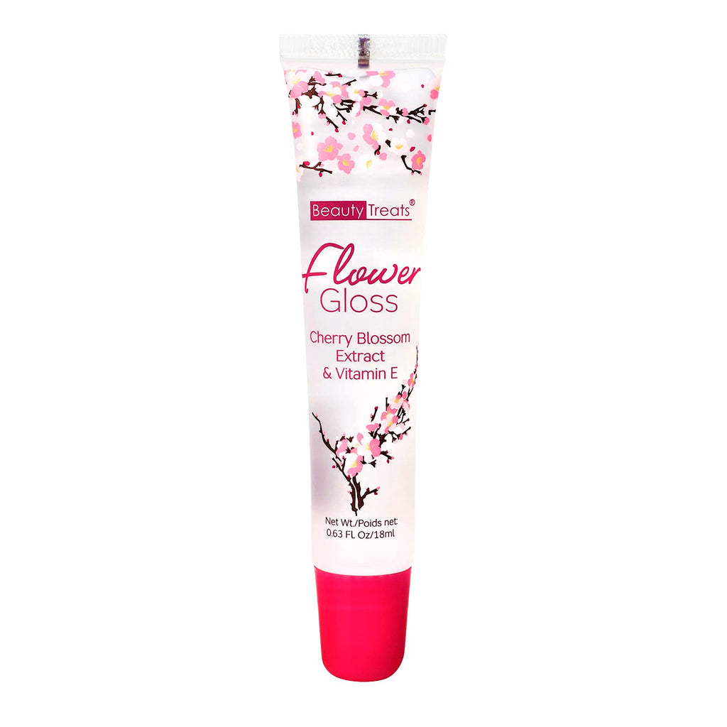 [Australia] - Flower Gloss Cherry Blossom Scented Lip Gloss Infused with Cherry Blossom Extracts and Vitamin-E, .63oz 