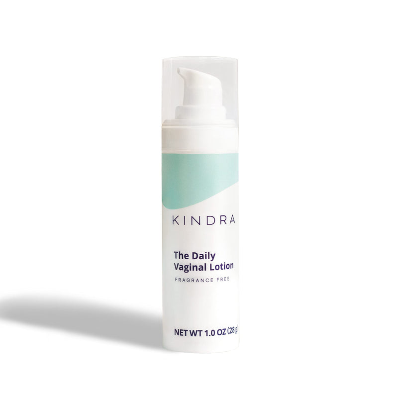[Australia] - Kindra Daily Vaginal Lotion - Intimate Moisturizer - Perimenopause & Menopause Support for Intimate Dryness - Natural Menopause Supplement 