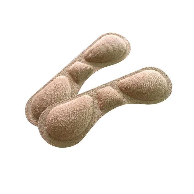 [Australia] - 4 Pairs Angelaid Comfy Foam Heel Liners, Self-Adhesive Cushion to Protect Heels 