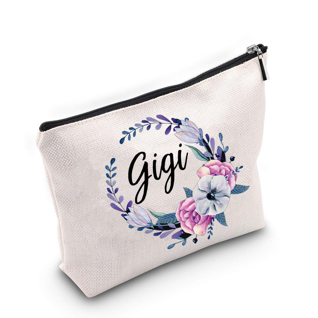 [Australia] - TSOTMO Gigi Makeup Bag Best Gigi Ever Gift Gigi Gifts for Grandma，Grandma Gifts from Granddaughter Grandson (Gigi) 