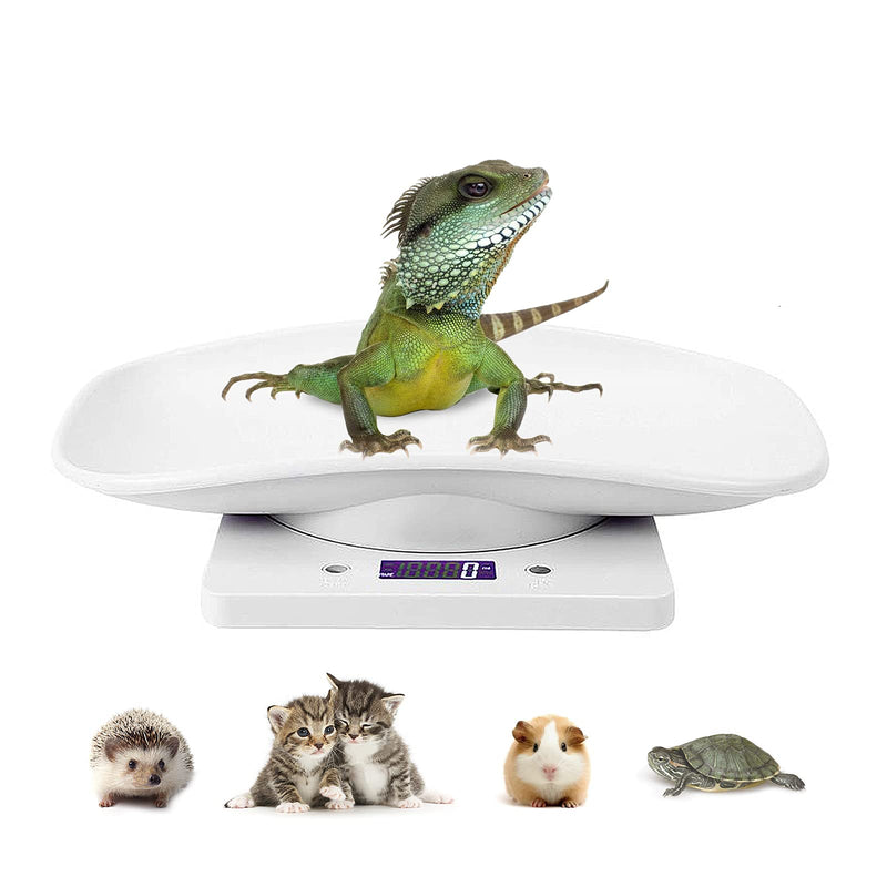 [Australia] - Digital Pet Scale LCD Electronic Weighing Scale, Kitchen Food Scale,Mini Precision Grams Weight Balance Scale with High Precision g/ml/oz/lb for Dog/Cat/ Hamster/Tortoise/ Lizard Small Animals 