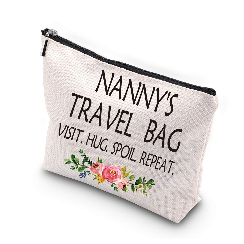 [Australia] - WCGXKO NANNY'S TRAVEL BAG VISIT HUG SPOIL REPEAT Makeup Bag (NANNY'S TRAVEL) 