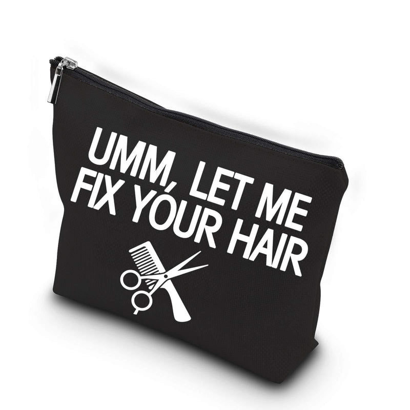 [Australia] - WCGXKO UMM LET ME FIX YOUR HAIR Makeup Bag (LET ME FIX YOUR HAIR) 