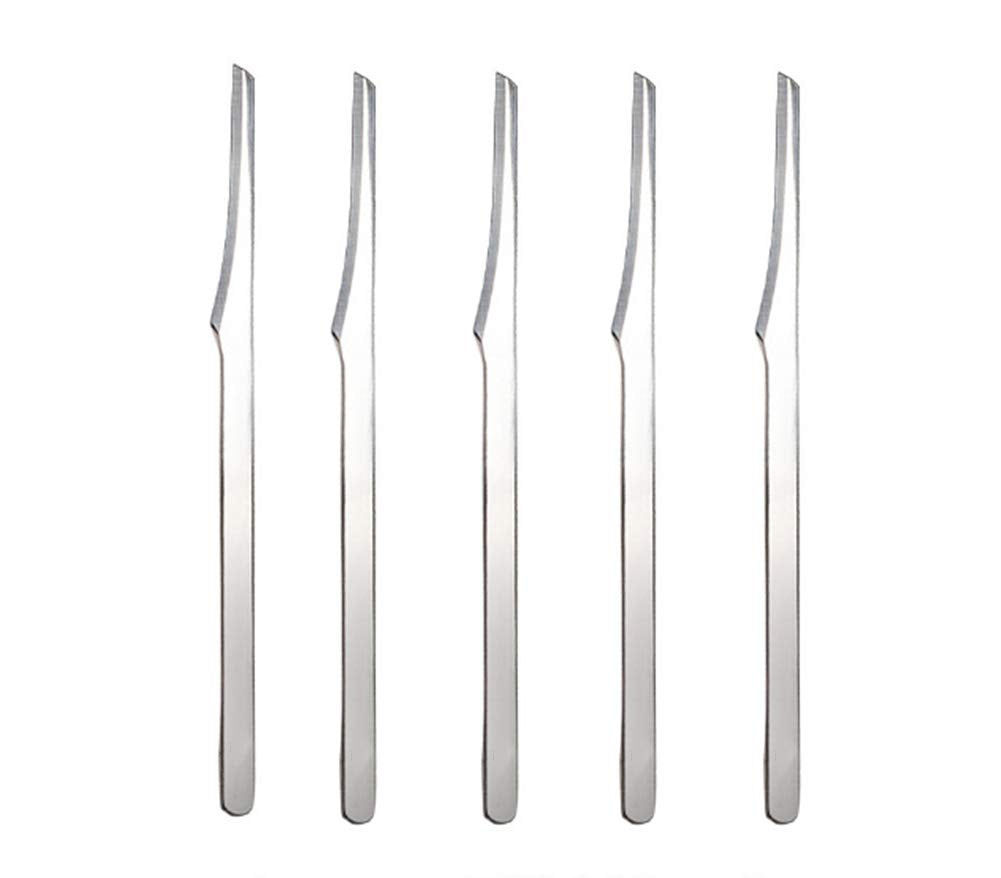 [Australia] - AKOAK 5 Pcs Stainless Steel Scraper Multifunctional Professional Pedicure Tools to Remove Dead Skin Callus Knife Scraping Pedicure Tools 