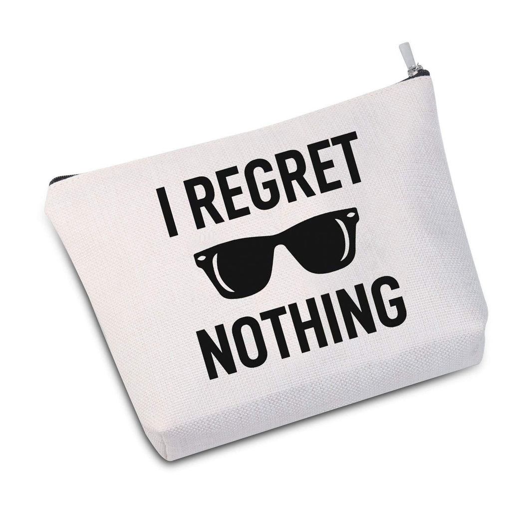 [Australia] - JXGZSO Bachelorette Party Bags Sunglasses Bachelorette Party Bag I Regret Nothing Bags No Regrets (I Regret Nothing White) I Regret Nothing White 