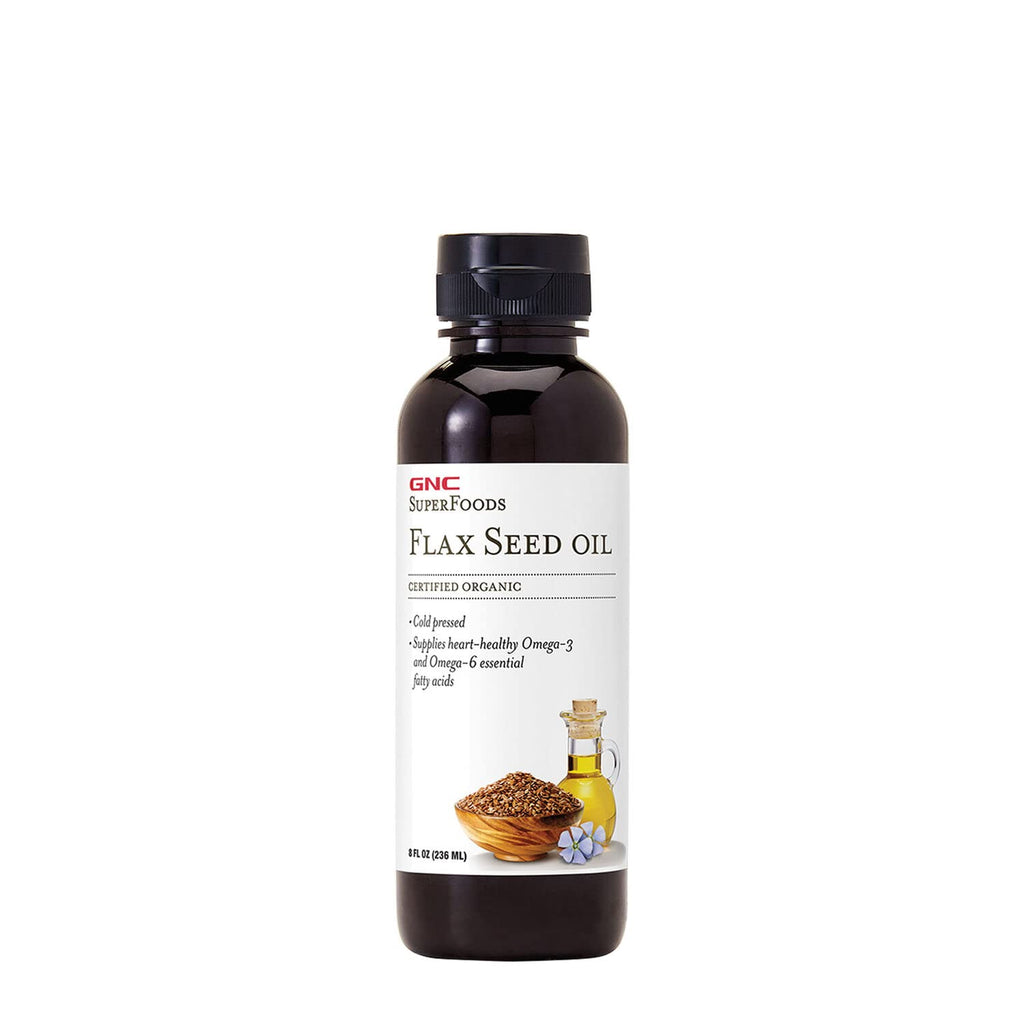 [Australia] - GNC SuperFoods Flax Seed Oil - 8 fl. oz. 