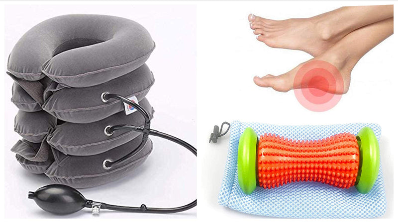 [Australia] - Cervical Neck Traction + Foot Roller Kits by chifit 