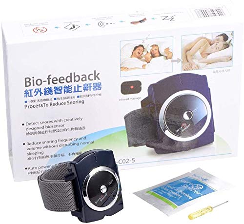 [Australia] - Yitengteng Snore Stopper Wristband Infrared Intelligent Anti Snoring Bio-Feedback Watch Pure Sleeping Night Guard Aid 