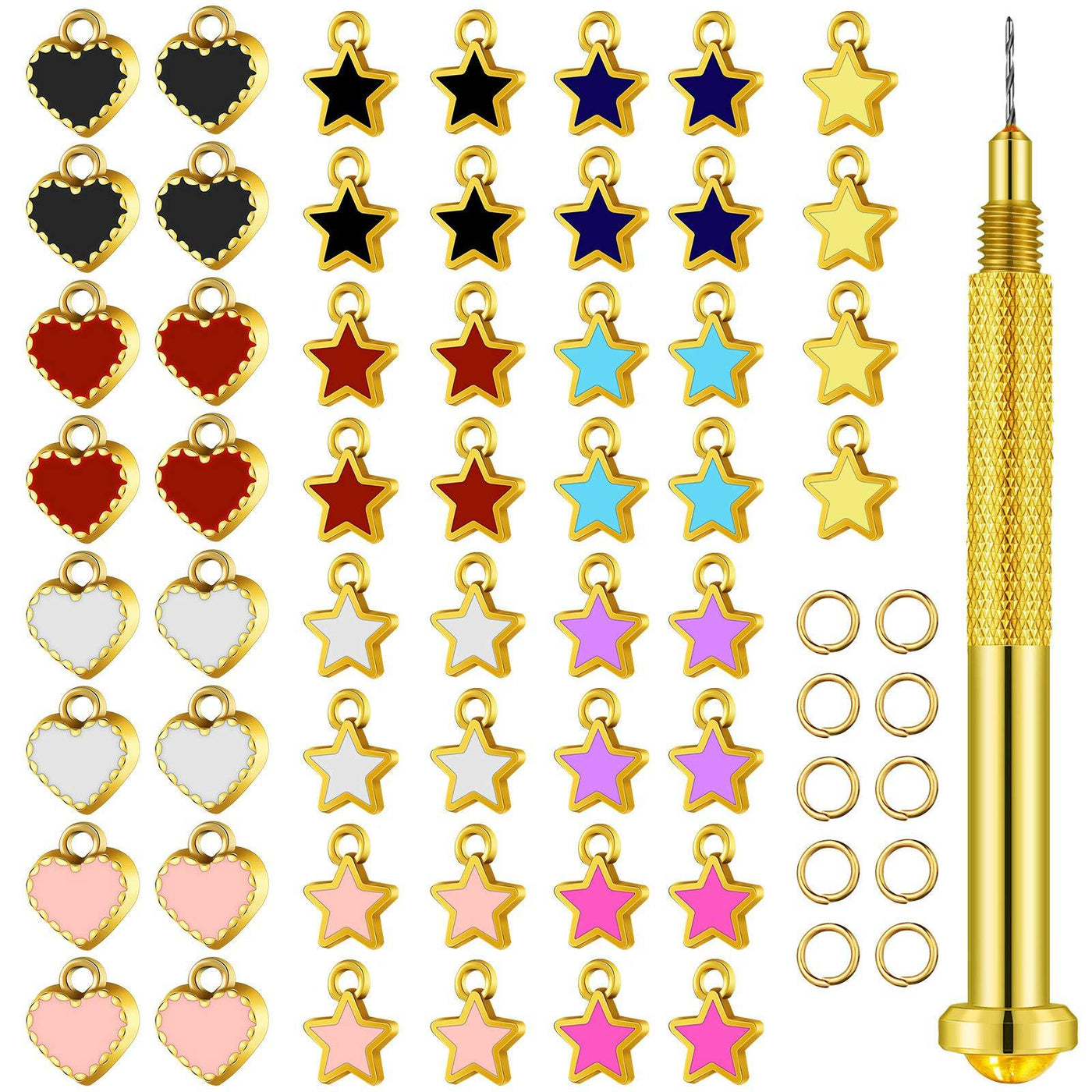  36 Pieces 3D Heart Nail Charms for Nail Heart Nail Rhinestone  Decals Love Crystal Nail Charms Diamond Alloy Nail Gems Decorations for  Women Girls Valentine's Day (Natural Style) : Beauty 